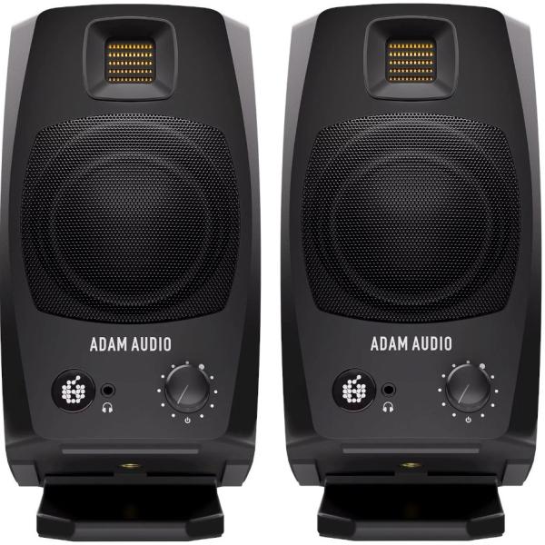 Colunas Monitor Amplificada D3V 2x 100W (Preto) - ADAM