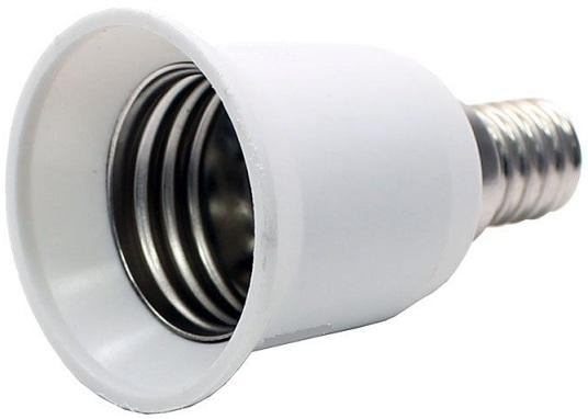 Suporte Adaptador Lampada E14 - E27
