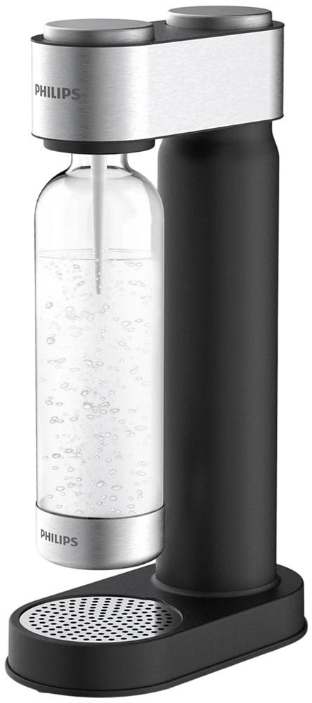 Máquina de Carbonatação de Água GoZero c/ Garrafa (Preto) - PHILIPS