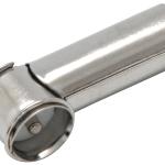 Ficha Adaptadora Antena Auto - Radio DIN Femea - ISO Macho
