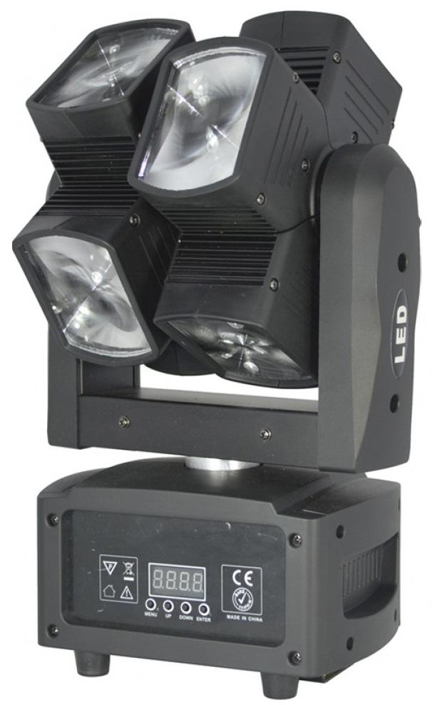 Moving Head (8 Cabeças) BEAM RGBW 96W LED DMX - ACOUSTIC CONTROL