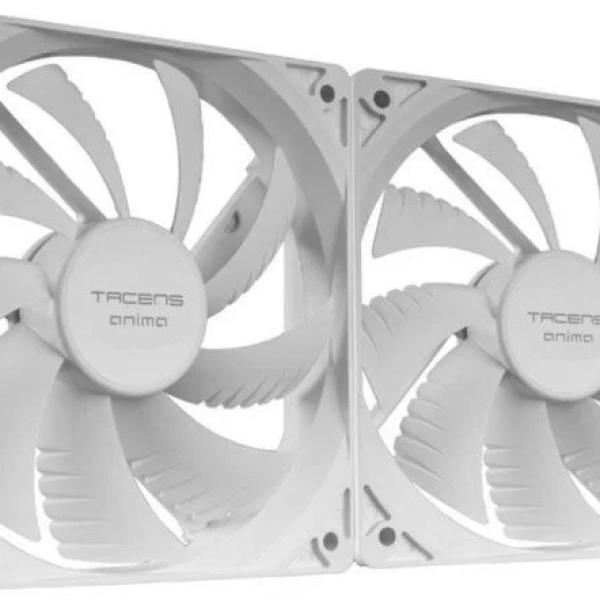 Pack 2x Ventoinhas AF12X2 120mm (Branco) - TACENS