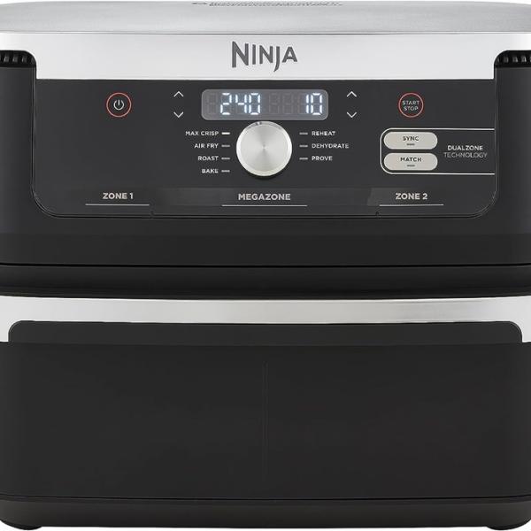 Fritadeira Air Fryer Foodi FlexDrawer 10,4L 2470W (Preto/Inox) - NINJA