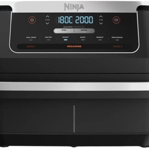 Fritadeira Air Fryer Foodi Flex 6.6L 2470W (Preto/Inox) - NINJA
