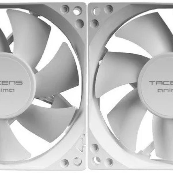 Pack 2x Ventoinhas Anima AF8X2W 80mm (Branco) - TACENS