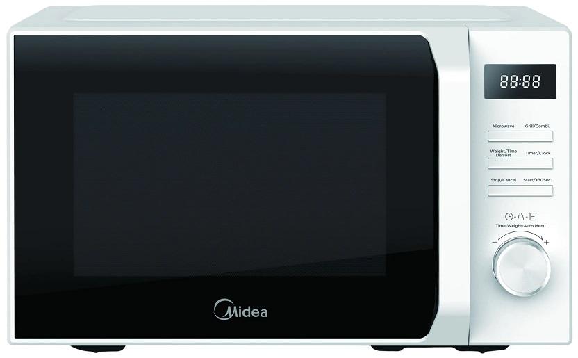 Microondas c/ Grill AG 20CF2ESL 20L 700W (Prateado) - MIDEA