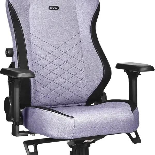 Cadeira Gaming Alegra Evo Fabric Lavender Haze - ALPHA GAMER