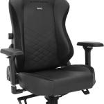 Cadeira Gaming Alegra Evo PU Leather Midnight Black - ALPHA GAMER