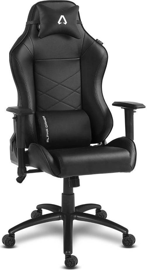 Cadeira Gaming Atena (Preto) - ALPHA GAMER