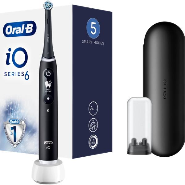 Escova de Dentes Elétrica IO Series 6 (Preto) - ORAL - B