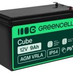 Bateria Chumbo AGM 12V 9Ah VRLA Deep Cycle - GREEN CELL