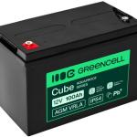 Bateria Chumbo AGM 12V 100Ah VRLA - GREEN CELL