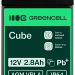 Bateria Chumbo AGM 12V 2,8Ah VRLA Deep Cycle - GREEN CELL