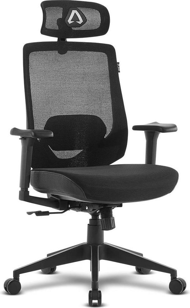 Cadeira de Escritório Ergonómica Stella (Preto) - ALPHA GAMER