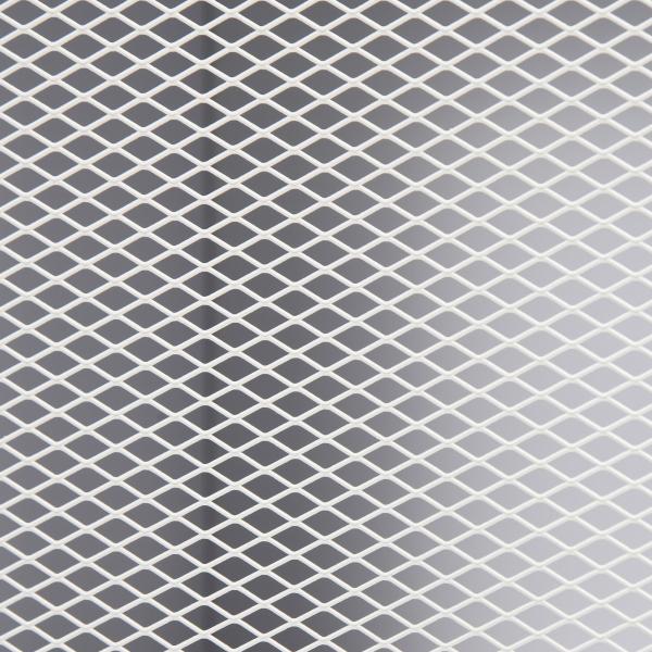 Aparador de 3 Níveis com Portas de Malha e Prateleira Ajustável Aparador de Cozinha Moderno para Sala 80x37x92 cm Branco