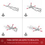 Árvore de Natal Artificial Ø69x150cm com 464 Ramas e 28 Pinhas Folhas de PVC Base Dobrável e Suporte Metálico Decoração de Natal para Interiores Verde