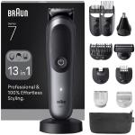 Aparador Multigroom All - in - One Series 7 MGK7560 13 - EM - 1 (Preto/Cinzento) - BRAUN