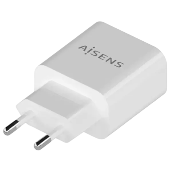 Adaptador de Energia USB - C / USB - A 20W (Branco) - AISENS