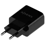 Adaptador de Energia USB - C / USB - A 20W (Preto) - AISENS