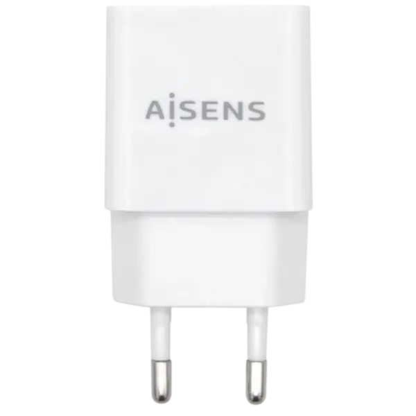 Carregador Alta Eficiência USB 10W 5V/2A (Branco) - AISENS