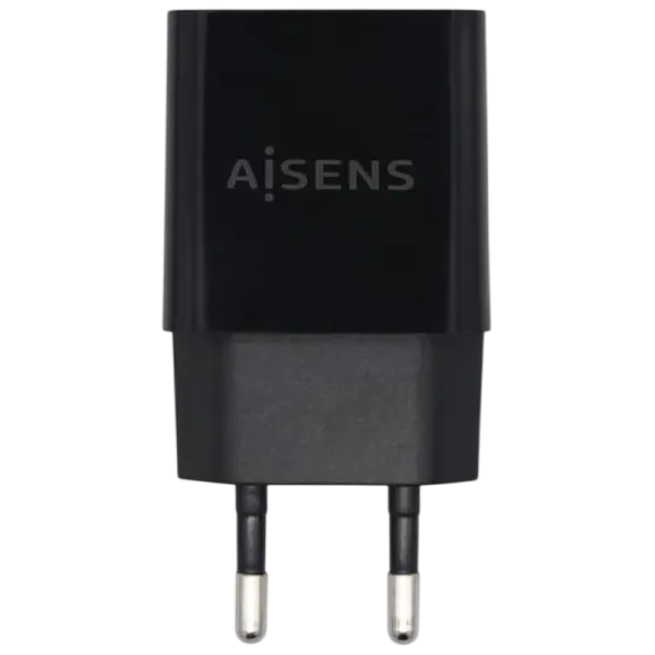 Carregador Alta Eficiência USB 10W 5V/2A (Preto) - AISENS