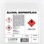 Álcool Isopropílico (Isopropanol) p/ Limpeza - 5 Litros