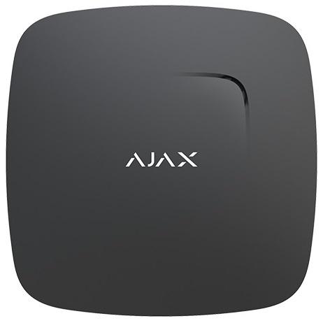 Detector de Fumo, Sensor de Temperatura e Monóxido Carbono s/ Fios 868MHz (Preto) - AJAX