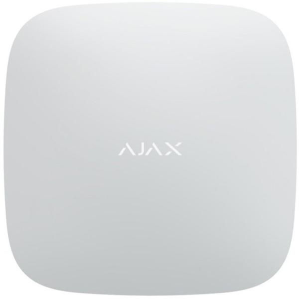 Central s/ Fios 868MHz (Branco) p/ Alarme AJAX AJ - HUBKIT