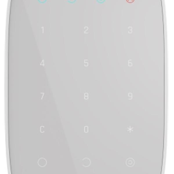 Teclado Independente Bi - direccional s/ Fios 868MHz (Branco) p/ Alarme AJAX AJ - HUBKIT