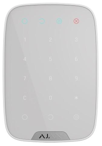 Teclado Independente Bi - direccional s/ Fios 868MHz (Branco) p/ Alarme AJAX AJ - HUBKIT