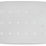 Teclado de Segurança Independente Wireless c/ Leitor (Branco) - AJAX
