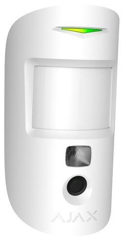 Sensor de Movimento s/ Fios c/ Foto Verificação (Branco) - AJAX