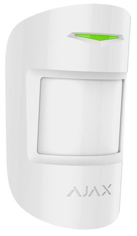 Sensor PIR Bi - Direccional s/ Fios 868MHz (Branco) p/ Alarme AJAX AJ - HUBKIT