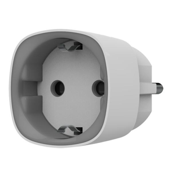 Tomada Inteligente s/ Fios c/ Comando e Medidor Consumo (Branco) - AJAX
