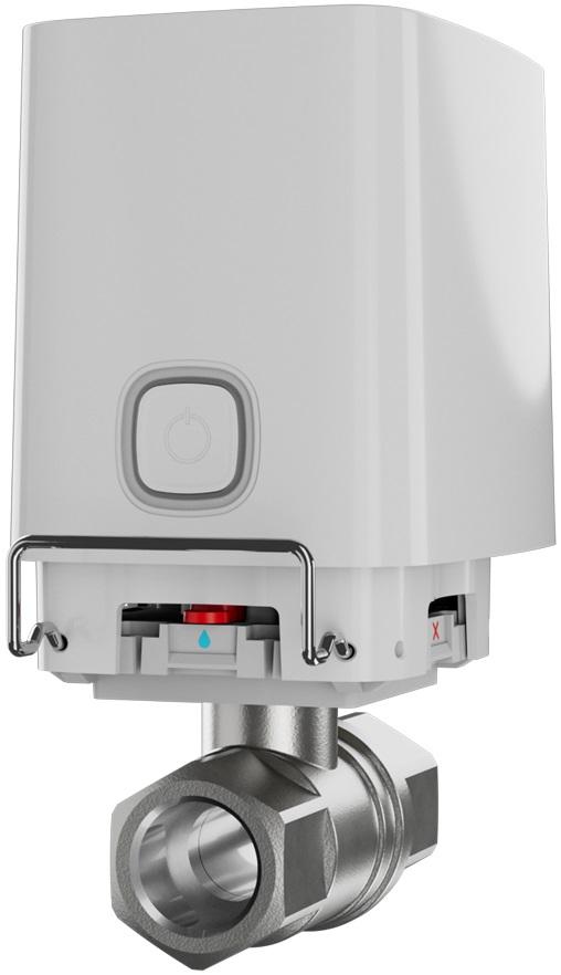 Electroválvula de Corte de Água p/ Sistemas de Alimentação de Água e Aquecimento (Branco) - AJAX