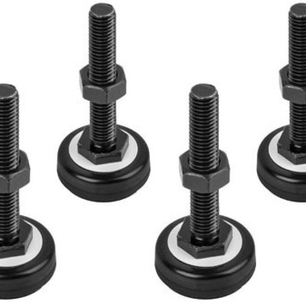 Conjunto 4x Pés c/ Rosca M10 p/ Armário Rack - LANBERG