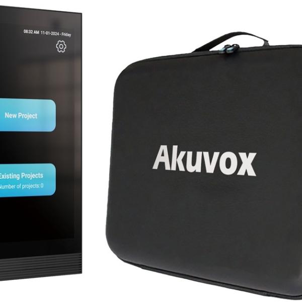 Kit Instalador p/ Video Porteiro c/ Monitor Adicional Android 8 IPS Tátil - AKUVOX