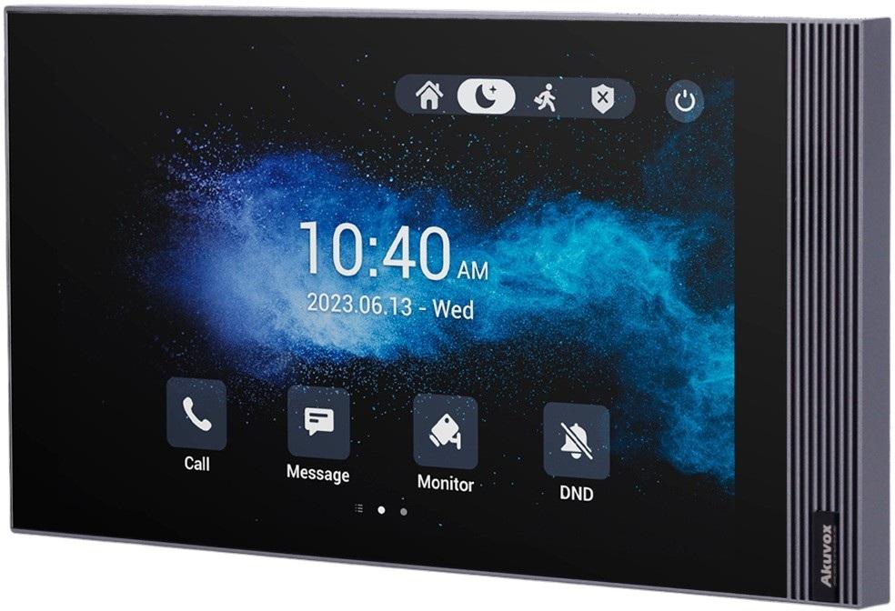 Monitor Adicional Android 8 IPS Tátil p/ Vídeo Porteiros - AKUVOX