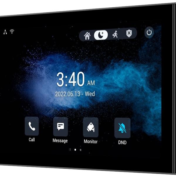 Monitor Adicional Android 10 IPS Tátil p/ Video Porteiro - AKUVOX