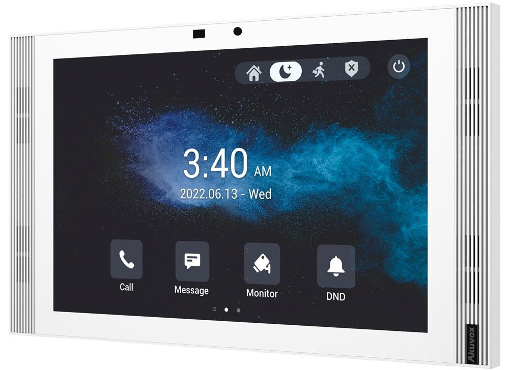 Monitor Adicional Android 10 LCD Tátil p/ Video Porteiro - AKUVOX