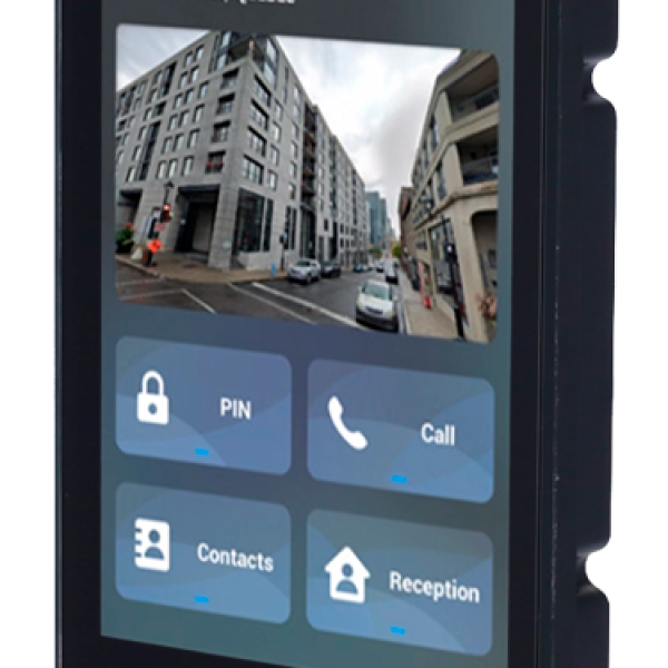 Botoneira IP 8 IPS c/ Câmara Dupla 2Mpx IP65/IK10 - AKUVOX