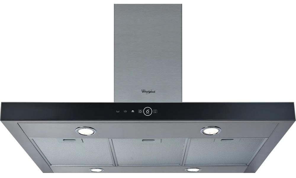 Exaustor Chaminé AKR 504 IX/1 713m³/h (Inox) - WHIRLPOOL
