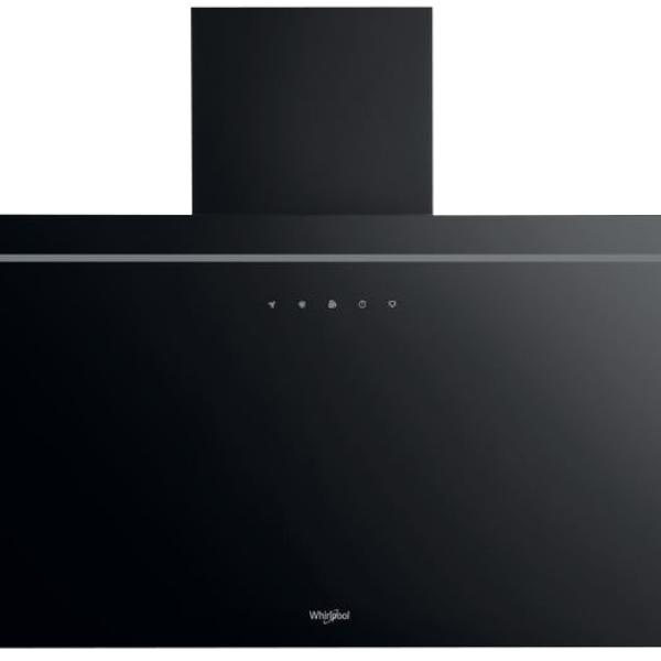 Exaustor de Parede AKR 62F LT K 4 Velocidades 60cm 650 m³/h A (Preto) - WHIRLPOOL