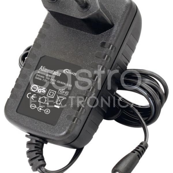 Alimentador AC/DC 7,5V 2A - NIMO