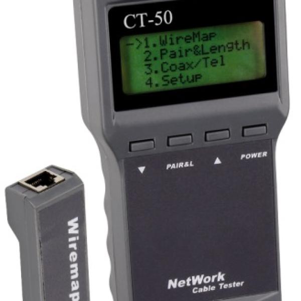 Testador de Rede c/ LCD - SC8108
