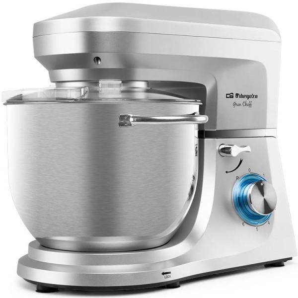 Batedeira c/ Taça 1800W 6 Velocidades (Inox) - ORBEGOZO