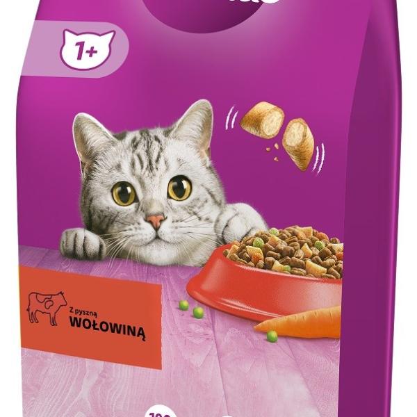 Ração Seca de Vaca p/ Gato Adulto (14Kg) - WHISKAS