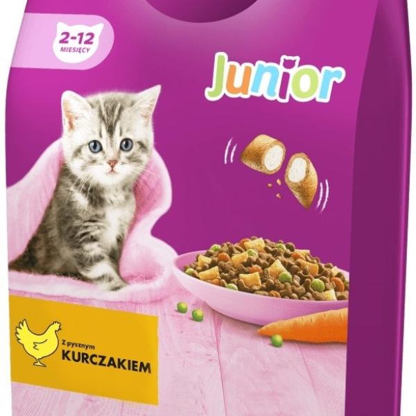 Ração Seca Frango p/ Gato Junior (14Kg) - WHISKAS