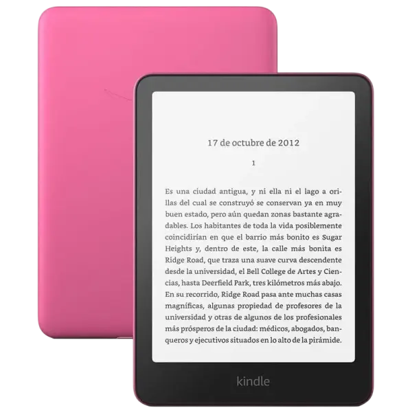 Amazon Kindle Leitor E - Book Ecrã Táctil 16GB Wi - Fi (Rosa)