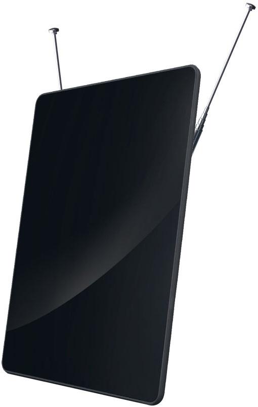Antena Interior de TV Extra Plana VHF/UHF TDT Amplificada 17/19dB c/ Filtro LTE 5G - NIMO